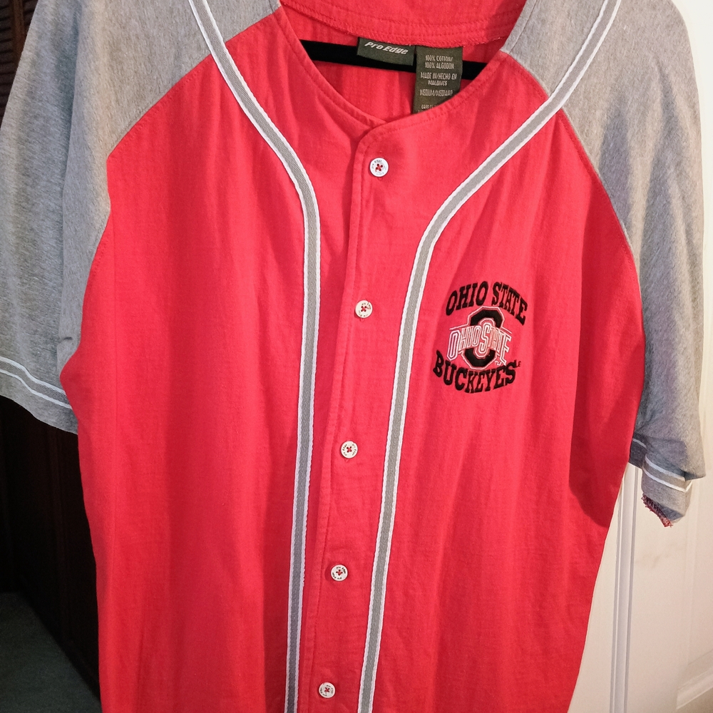 Pro Edge Ohio State Buckeye Baseball Jersey